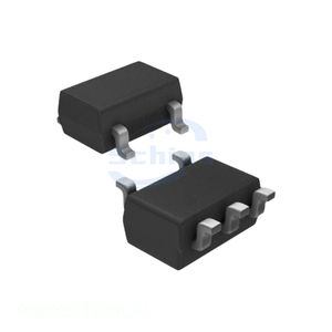 Electronic Components Purchase SC-74A, SOT-753 TRANS 2NPN PREBIAS 0.3W SMV Transistors RN1505(TE85L,F) Original - Product Image 1