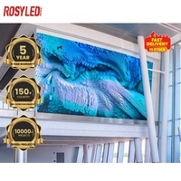 Écran LED d'intérieur pour mur vidéo publicitaire à pas de pixel fixe, ultra-fin, 8K 4K P1.25 P1.8 P2 P2.5