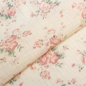 Tessuto Morbido in Cotone <span class=keywords><strong>Mussola</strong></span> Crepe a Doppio Strato, Leggero, Stampato, 120gsm, per Pannolini e Camicie per Bambini - Product Image 3