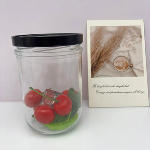 Nouvel arrivage : <span class=keywords><strong>Bocal</strong></span> en verre Mason en gros avec couvercle à bouton pop-up et fermeture sous vide pour la conservation des aliments et la fermentation <span class=keywords><strong>maison</strong></span> des cornichons - Product Image 2