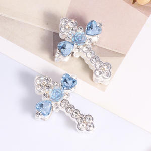2025 New Arrival DIY Jewelry Phone Chains Accessories Alloy Flower Cross Straight Hole Loose <b>Beads</b> Made of <b>Silicone</b> - Product Image 6