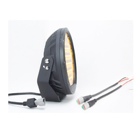 Aurora 2026, Nueva Luz de Trabajo LED de 9 Pulgadas, 12V 24V, Blanca y Amarilla, Alta Potencia 165W, 4x4, IP67, Foco para Todoterreno