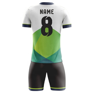 Tenues de football personnalisées respirantes, légères, écologiques et antibactériennes pour adultes, unisexes, en polyester 100 %, nouveau design - Product Image 2