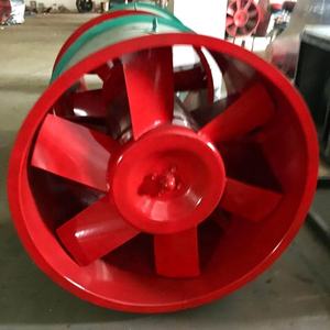 Carbón/Cobre/productos químicos Subterráneo/túnel/axial/Ventilador de mina de paleta guía Ventilador de ventilación para minería - Product Image 5