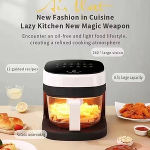 Vente flash Appareils de cuisine Friteuse à air Fenêtre visible Friteuses à air intelligentes Friteuse à air Silver crest - Product Image 4