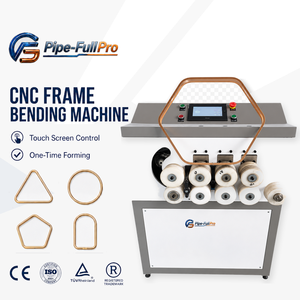 Machine de cintrage automatique de cadres à double servo CNC pour profilés en aluminium, machine de cintrage unidirectionnelle pour cadres de miroirs et cadres photo - Product Image 1