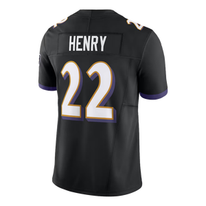 批发2024新款高品质美式足球运动衫巴尔的摩8拉马尔杰克逊22德里克亨利时尚透气短裤 - Product Image 2