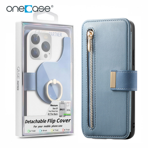 Funda Magnética Desmontable 2 en 1 para Teléfono S25, con Ranura para Tarjetas de Crédito, Cierre de Clip, 9.3mm de Grosor, 56g - Product Image 1
