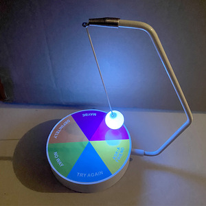 DECISION MAKER Luminous Decision Ball LED <span class=keywords><strong>Bar</strong></span> Entretenimiento Adorno divertido Profecía Decision Maker Newton Ball - Product Image 1