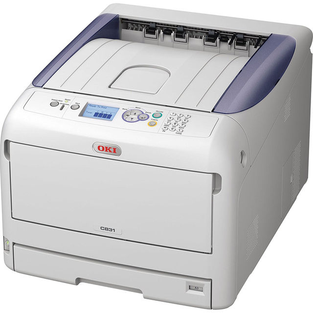 Factory Wholesale Original 95% New White Toner Printer for Oki C811 C830 C831