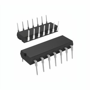 Logic IC Gate NAND 2CH 4 Inp 14MDIP วงจรรวมช่องทางผู้ผลิตไอซี14จุ่ม (0.300 ", 7.62มม.) DM74AS20N - Product Image 1