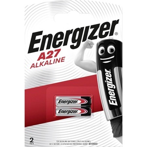 Energizer A27 Alkaline <b>Battery</b> <b>12V</b> 2 Pack - Product Image 1