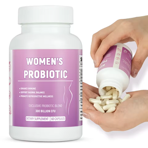 Aangepaste Probiotische <span class=keywords><strong>Capsules</strong></span> Ondersteunt Vaginale Microbioombalans Vrouwen Probiotica Supplement Voor Vrouwen Yoni Ph-Balans - Product Image 1