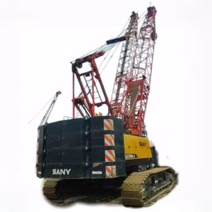 Grúa Torre sobre Orugas SCI1500A, Capacidad de 150 Toneladas, Longitud Máxima del Brazo de 64 m, Altura Máxima de Elevación de 76 m, Motor de Caja de Cambios, Rodamiento y Engranaje Incluidos - Product Image 6