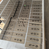 Letrero de Hotel Personalizado de Acero Inoxidable con Espejo UV |   Letreros Ecológicos Plateados/Grises de Fácil Instalación para Uso en Interiores y Exteriores, Grandes