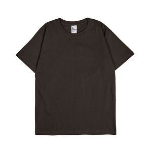 T-shirt décontracté coréen en coton 16s, doux et respirant, à manches courtes pour l'été, haut basique durable en coton pour hommes et femmes - Product Image 5