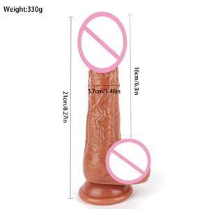 Offre Spéciale <span class=keywords><strong>16cm</strong></span> insérable réaliste gode en Silicone liquide Extra Girthy pénis réaliste avec ventouse pour femmes jouets sexuels pour adultes - Product Image 2