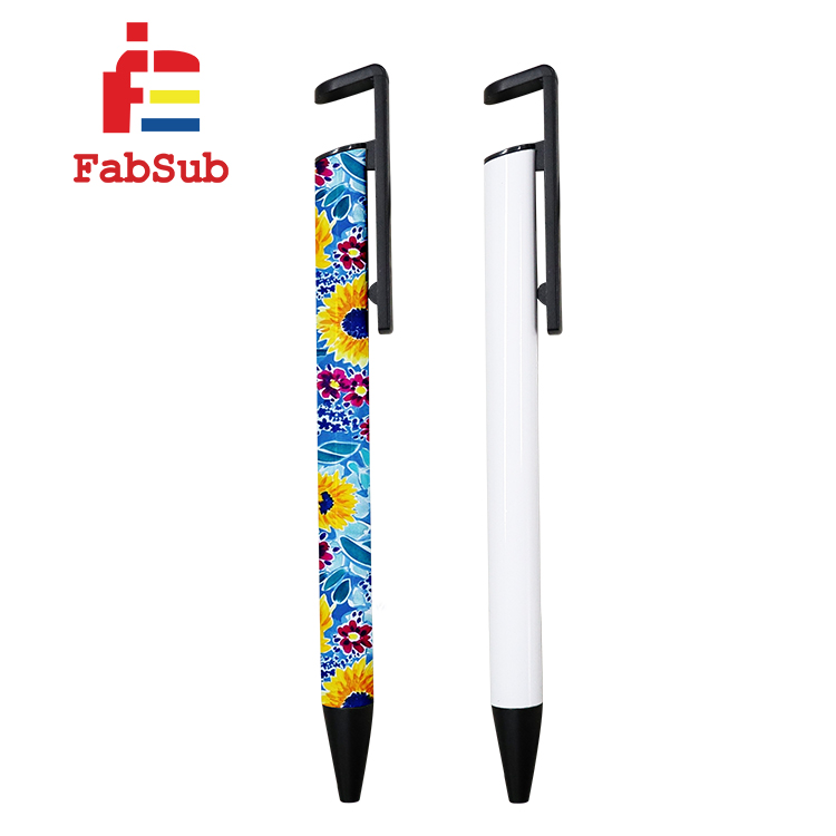 Высококачественные чернильные ручки с сублимационной печатью, заготовки с термоусадочной упаковкой, металлическая шариковая ручка для индивидуальной печати, сублимационные ручки, шариковая ручка