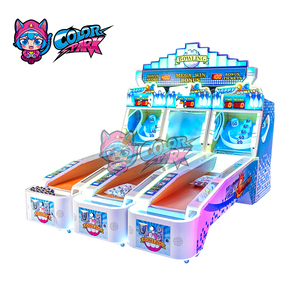 Machine de jeu d'arcade de <span class=keywords><strong>bowling</strong></span> vidéo intérieure colorée pour 3 joueurs, nouvelle, à monnayeur - Product Image 2