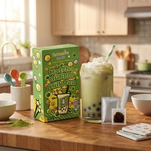DIY Bubble Tea Kits 150g <b>Box</b> Matcha Flavor Fast Convenient - Product Image 1