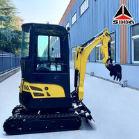 Mini-excavatrices SDDong Gong 0.8T/1.8T à prix abordables, exportables et personnalisables, mini-pelles chinoises économiques