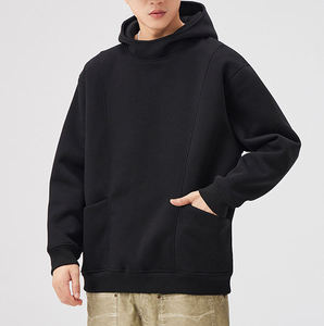 Survêtements XL à col montant et à écran épais pour hommes, survêtements d'hiver à motif de lettres pour vêtements, vêtements - Product Image 2