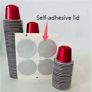 Cápsulas de Café Vacías de Aluminio para Uso Doméstico, Compatibles con <span class=keywords><strong>Nespresso</strong></span>, con Etiquetas de Aluminio, para Oficina, Tazas, Conservación de Color, Barbacoa - Product Image 5