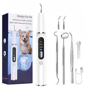 Machine de nettoyage dentaire pour chiens Priority Dental, éliminateur de plaque et de tartre, kit électrique pour animaux de compagnie, <span class=keywords><strong>brosse</strong></span> <span class=keywords><strong>à</strong></span> dents ultrasonique pour chiens - Product Image 1