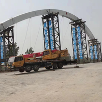 Puente de Acero Prefabricado, Estructura de Acero para Puente Peatonal, Puente de Arco de Tubería de Acero