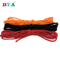 Vorrätige 5MM Bunte Runde Baumwoll-Polyester-Schnur für Kleidung, Papiertüten, Geschenkverpackungen und Teppiche