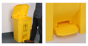 Cubo de <span class=keywords><strong>Basura</strong></span> de Plástico con <span class=keywords><strong>Pedal</strong></span> de 15L/20L/30L/45L/68L/87L - Product Image 5