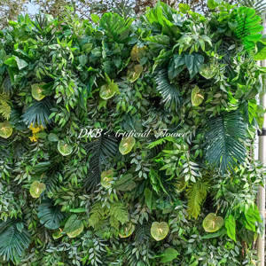 กำแพงหญ้าเทียม8ftx8ft แบบม้วนติดผนังต้นไม้เทียม - Product Image 6