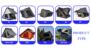 เต็นท์หลังคารถแบบแข็ง อลูมิเนียม กันน้ำ สำหรับตั้งแคมป์กลางแจ้ง - Product Image 6