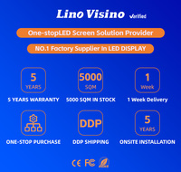 Écran LED mobile pour DJ, stand de réception, table LED portable, écran mural LED pour DJ, écran LED P1.8 P2.5