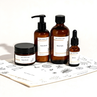 Étiquettes autocollantes personnalisées imperméables pour emballages cosmétiques, étiquettes rondes imprimées avec logo, autocollants pour bouteilles