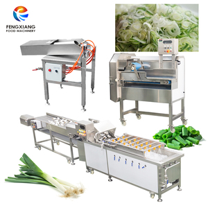 Automatic Green Onion Processing Line Scallion Air Peeling Washing and Ring Cutting <b>Machine</b> Scallion Processing Plant - Product Image 1