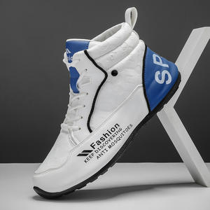 Nouvelles chaussures montantes pour hommes, bottes Martin pour hommes, chaussures de sport décontractées blanches pour hommes, baskets pour étudiants - Product Image 4