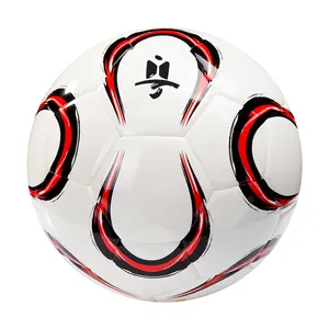 thermal bonding with PU promotional customize logo Football & Soccer ball size 3 4 5 high quality hot bond