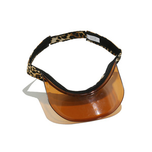 Visera Transparente Fluorescente de TPU, Sombrero para el Sol, Deportivo, Transpirable, de Color Sólido, Unisex para Adultos, Protección Solar - Product Image 4