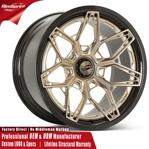 ล้อคาร์บอนฟอร์จ S21-08 ขนาด 19 20 21 22 นิ้ว 5X112 5X120 สำหรับ M3 M4 RS5 RS6 Mercedes AMG C63 E63 - Product Image 1
