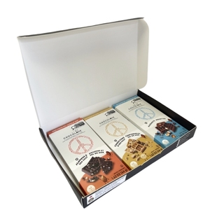 Tùy chỉnh in thực phẩm cấp Giấy gấp Hộp sô cô la ngọt ngào bao bì hộp cho Macaron thanh và kẹo Sushi lá thông số kỹ thuật - Product Image 5