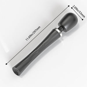 Masajeador de hombro y cuello eléctrico de mano aerodinámico al por mayor masajeador de varita de Fitness con vibración - Product Image 4