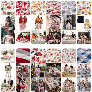 Custom Kids Toddlers Adults Adults Men Women Cotton Christmas Matching <strong>Family</strong> <strong>Pajamas</strong> Set - Product Image 6