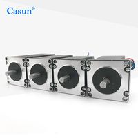 Kit de moteur pas à pas Nema 23 4 axes comprenant 3 moteurs pas à pas N.m + pilote + alimentation + carte de contrôle de mouvement pour CNC