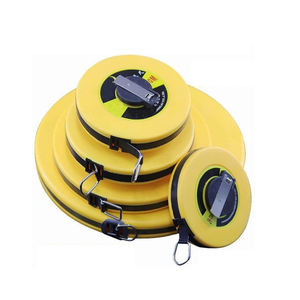 Steeltreks Nouveau ruban à mesurer manuel en acier, outils, tissu économique, 10/20/30/50/100m, double échelle ronde, ruban à mesurer rétractable long - Product Image 6