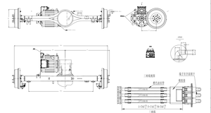 มอเตอร์ไฟฟ้าแบบซิงโครนัสแม่เหล็ก 60KW คุณภาพระดับ OEM ของบริษัท Brogen รุ่นปรับแต่งได้ พร้อมมาตรฐาน IP67 รับประกัน 5 ปี  สำหรับเพลาล้อหลัง EV 2.5T แรงบิด 1812 นิวตันเมตร  ระบบระบายความร้อนด้วยน้ำ - Product Image 4