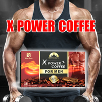 Poudre de café Maca pour hommes, racine de Maca, ginseng, café X Power, café énergétique Maca Power pour hommes