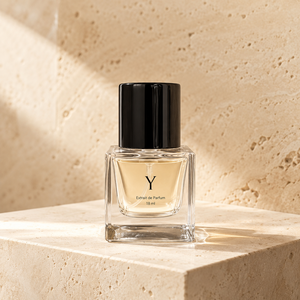 Premium Thick Base Square Glass Black Capped 18ml perfume <b>bottle</b> - Product Image 4