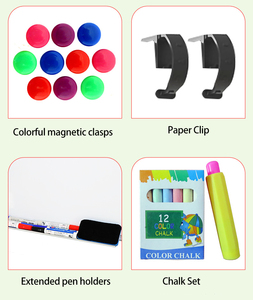 Hot Bán Khô Xóa Bảng Trắng Mạnh Mẽ Có Thể Điều Chỉnh Chiều Cao Lật Biểu Đồ Giá Trị Di Động Tripod Bảng Trắng Đứng Cho Văn Phòng Trường - Product Image 4