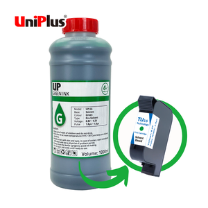 Uniplus Tij 2.5 Cartouche d'encre à solvant vert pour machine de codage de date Hp45 - Product Image 2